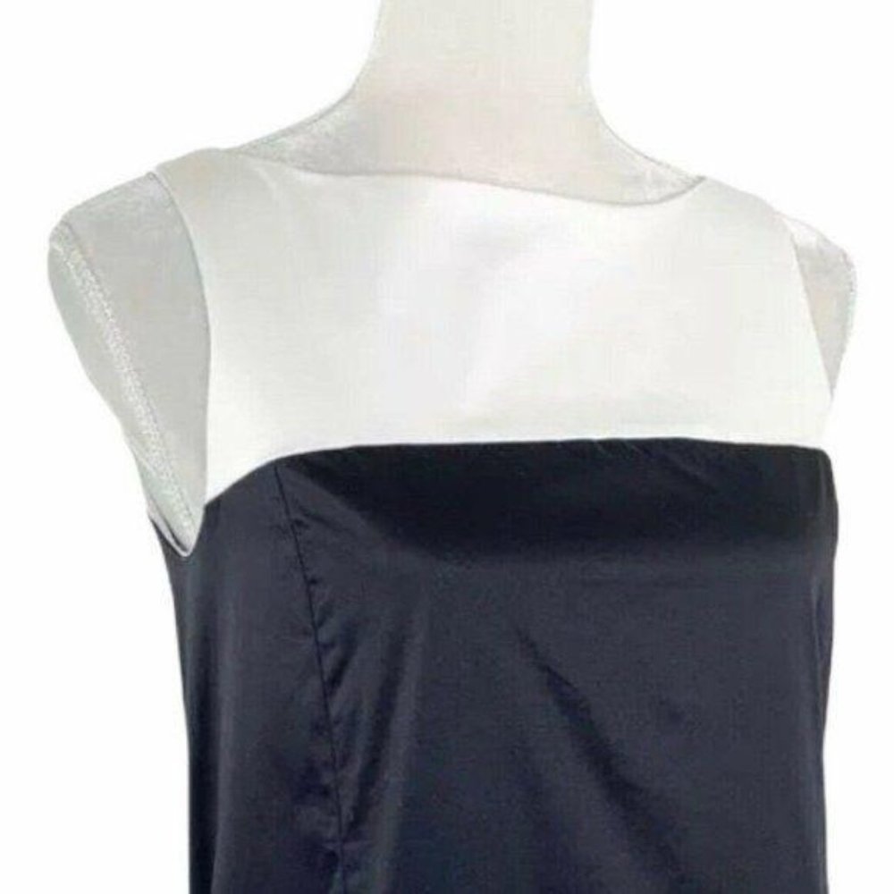 Kate Spade Black White Color Block Shift Dress - Picture 5 of 11